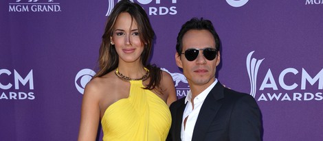 Shannon de Lima y Marc Anthony en los Academy of Country Music Awards 2012