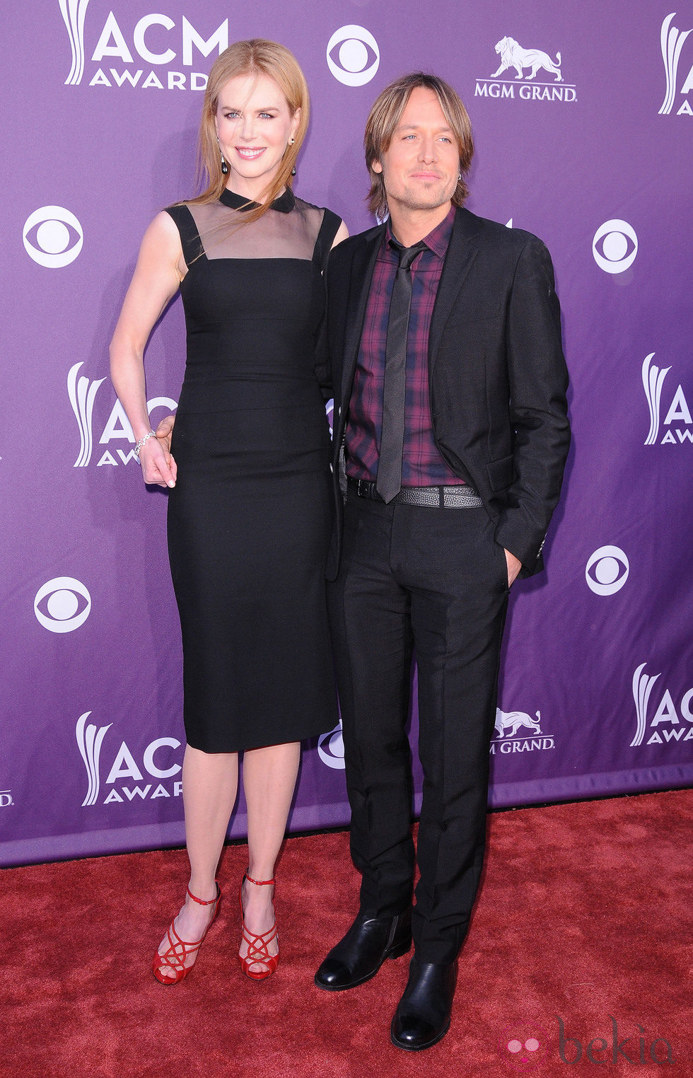 Nicole Kidman y Keith Urban en los Academy of Country Music Awards 2012