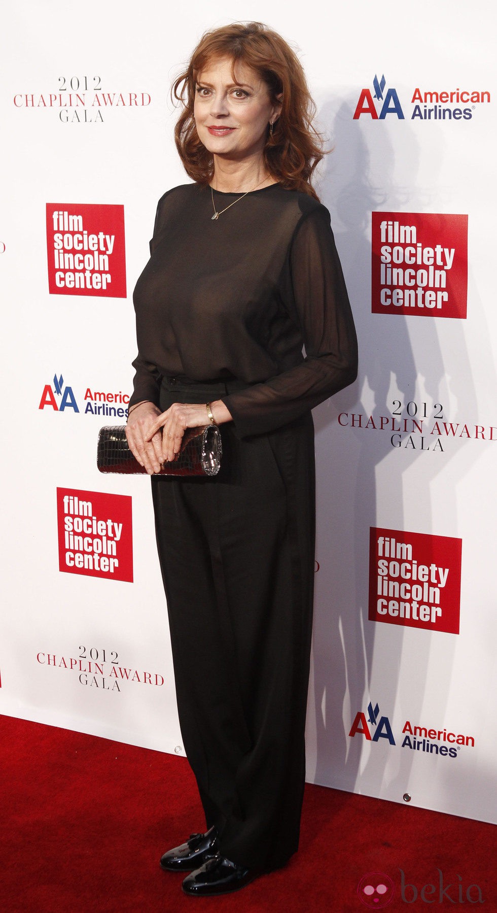Susan Sarandon en la gala Chaplin Awards