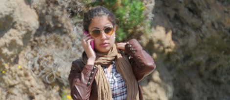 Hiba Abouk disfruta de la Semana Santa en Torremolinos