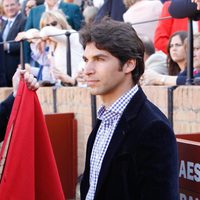 Cayetano Rivera en la corrida de toros del Domingo de Resurrección en Sevilla