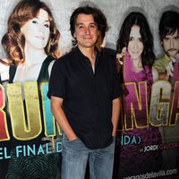 Javier Veiga en el estreno de 'Burundanga'