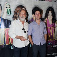Antonio Zabalburu y Charlie Levy en el estreno de 'Burundanga'