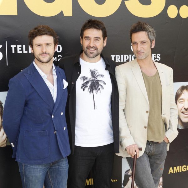 Diego Martín Alberto Lozano Y Ernesto Alterio En La Presentación De Amigos Estreno De La 