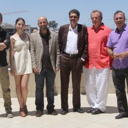 El reparto de 'A puerta fría' presenta el filme en Sevilla