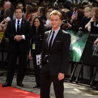 Tom Felton en el estreno de Harry Potter en Londres