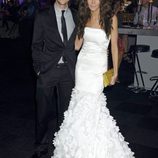 Tom Felton y su novia en la fiesta posterior al estreno de Harry Potter en Londres