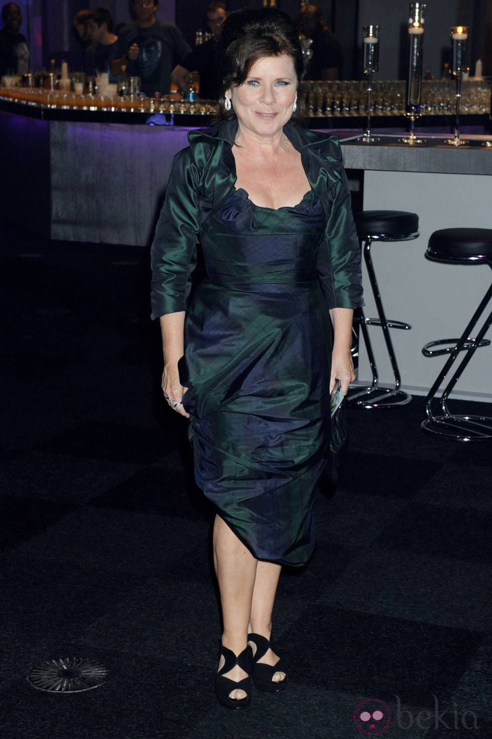 Imelda Staunton en la fiesta posterior al estreno de Harry Potter en Londres