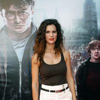 Lidia San José en el preestreno de Harry Potter en Madrid
