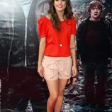 Silvia Alonso en el preestreno de Harry Potter en Madrid