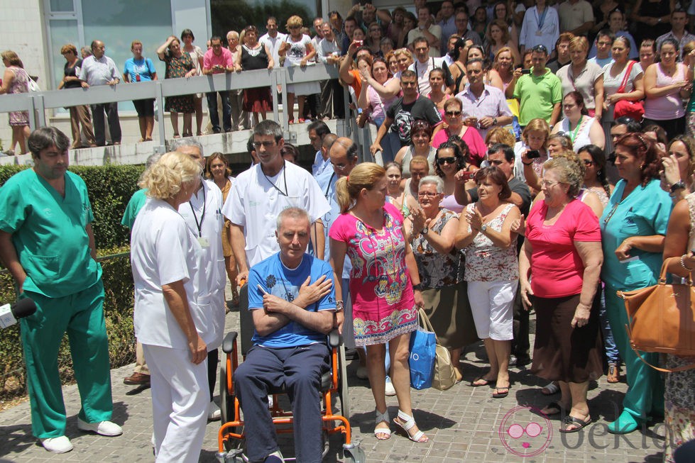 José Ortega Cano sale del hospital