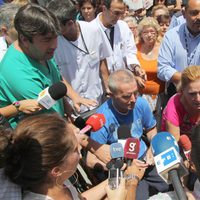 José Ortega Cano atiende a la prensa