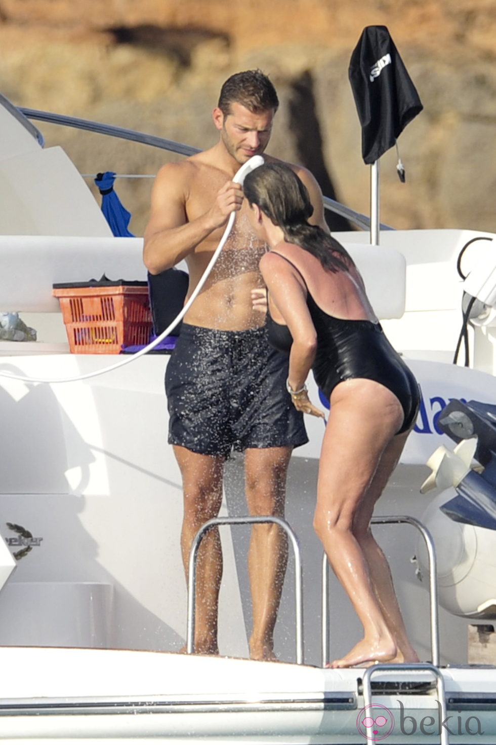 Darek y Susana Uribarri disfrutan de sus vacaciones en Ibiza