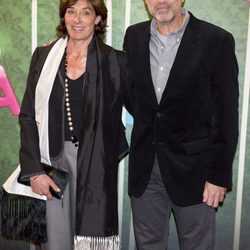 Emilio Aragón y su mujer, Aruca, en el aniversario de laSexta