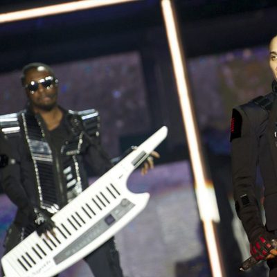 Famosos en el concierto de Black Eyed Peas en Madrid