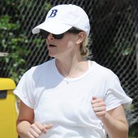 Reese Witherspoon hace deporte en shorts