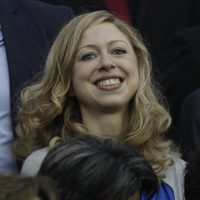 La hija de Bill y Hillary Clinton en la final del Mundial de Fútbol Femenino 2011