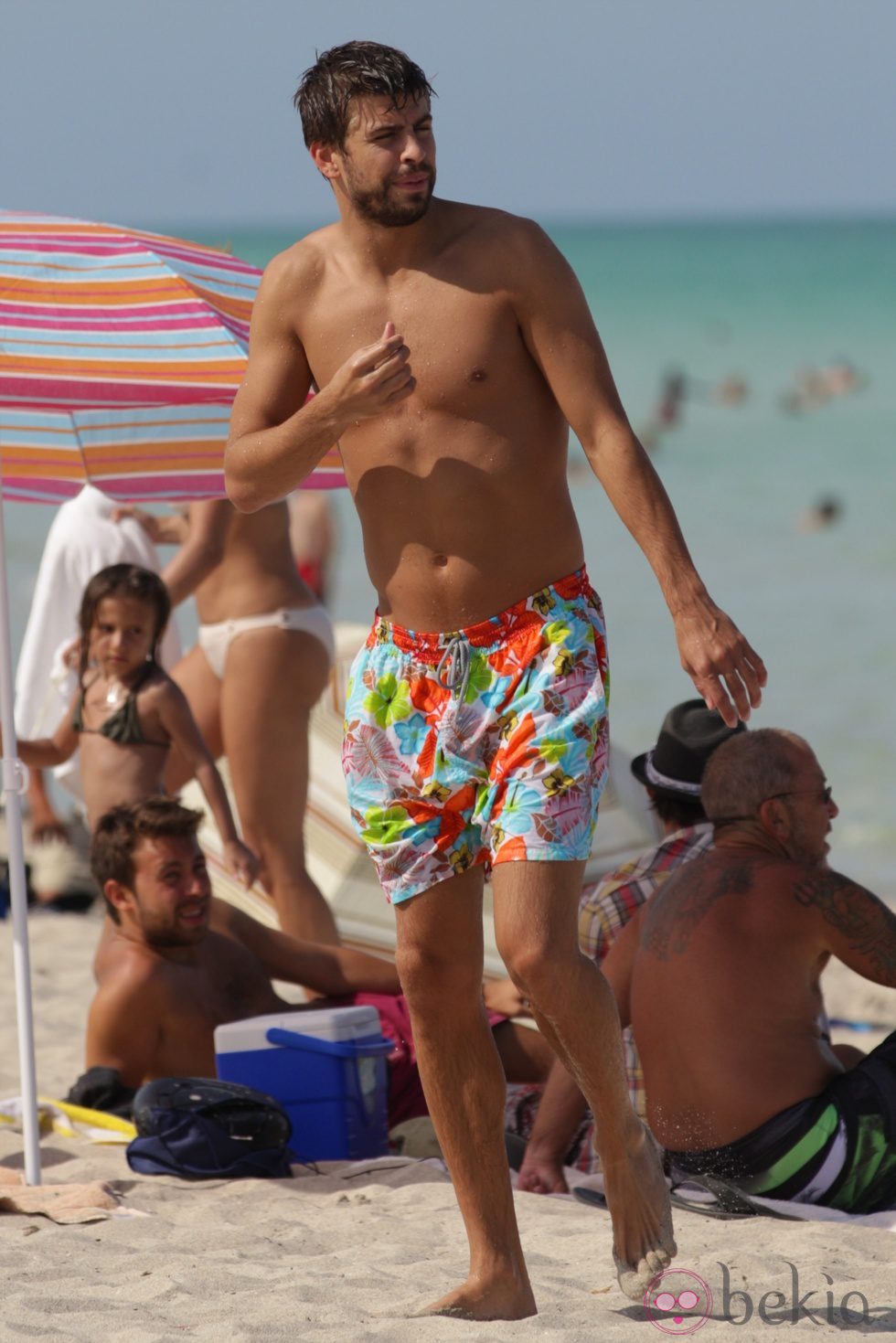 Gerard Piqué en Miami Beach