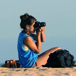 Thaïs Blume fotografía a su novio durante sus vacaciones en Cádiz