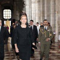 La Infanta Cristina en el funeral de Otto de Habsburgo