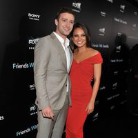 Justin Timberlake y Mila Kunis en la premiere de 'Friends with benefits' en Nueva York