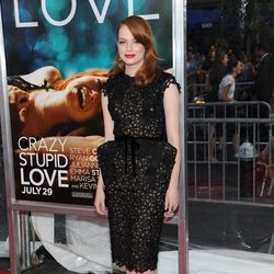 Emma Stone en el estreno de 'Crazy, Stupid, Love' en Nueva York