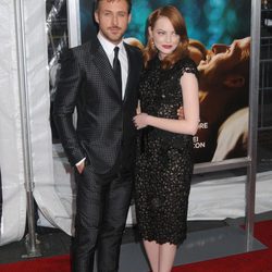Ryan Gosling y Emma Stone en el estreno de 'Crazy, Stupid, Love' en Nueva York