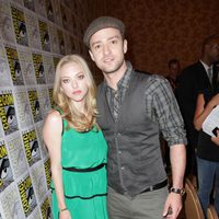Justin Timberlake y Amanda Seyfried en Comic-Con 2011