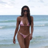 Ciara en bikini en Miami