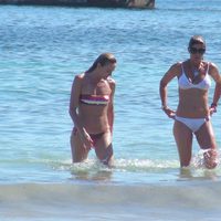Arancha de Benito en bikini en Ibiza