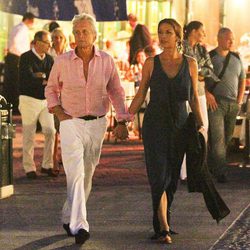 Michael Douglas y Catherine Zeta Jones pasean su amor por Portofino