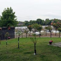 Vista del cementerio Golders Green donde será incinerada Amy Winehouse