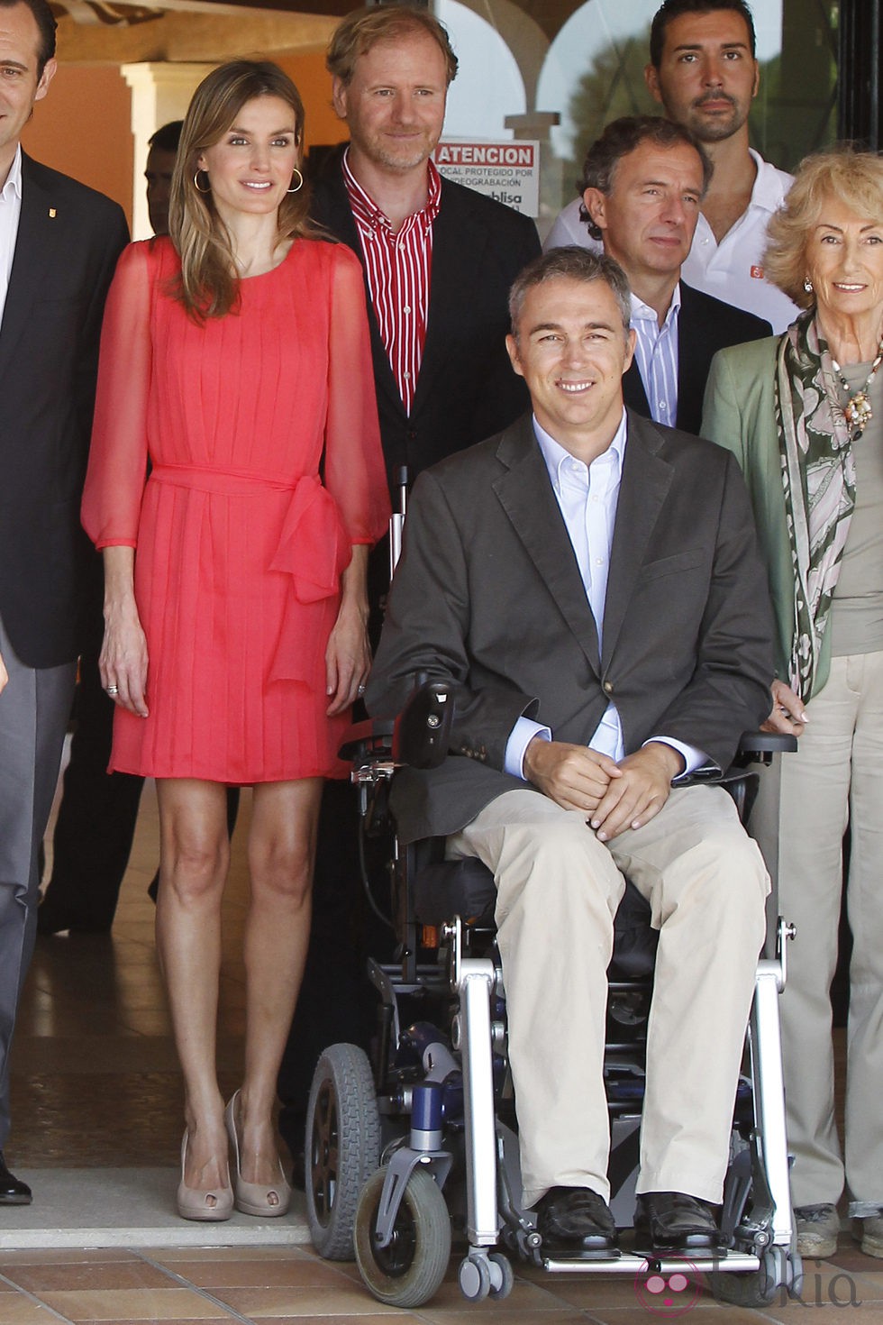 La Princesa de Asturias posa durante un acto oficial en Mallorca