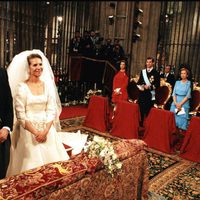 La Infanta Elena y Don Jaime de Marichalar el día de su boda