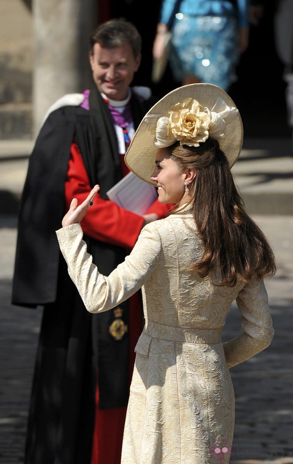 Vestido de Kate Middleton en la boda de Zara Phillips