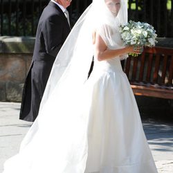 Vestido de novia de Zara Phillips