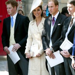 Los Duques de Cambridge en la boda de Zara Phillips
