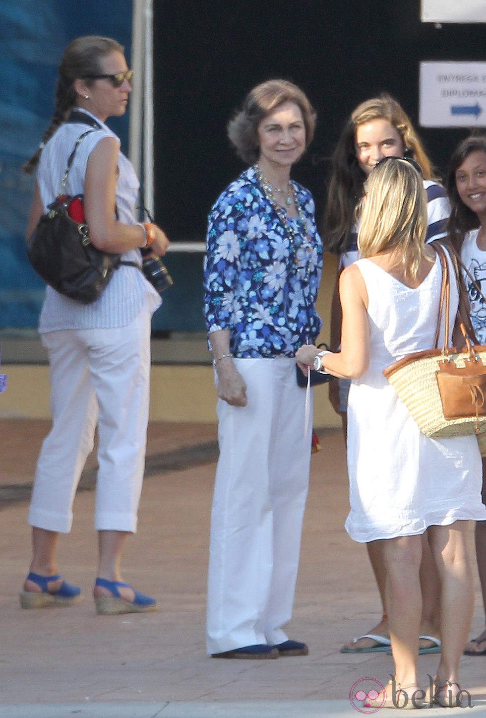 La Reina Sofía y la Infanta Elena en Mallorca