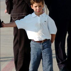 Felipe de Marichalar con 6 años