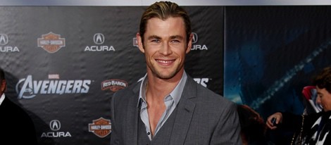 Chris Hemsworth en la premiere de 'Los Vengadores' en Los Angeles