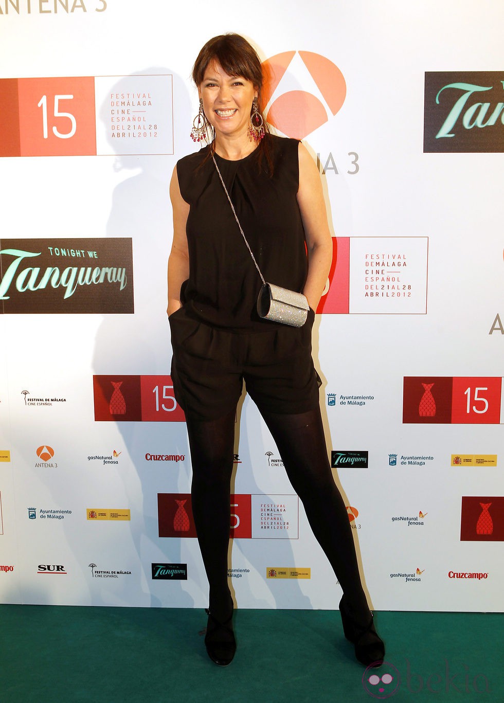 Mabel Lozano en la presentación del Festival de Málaga 2012