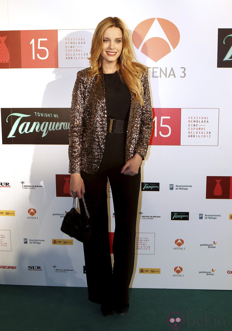 Carolina Bang en la presentación del Festival de Málaga 2012