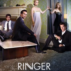 Sarah Michelle Gellar en el póster promocional de 'Ringer'