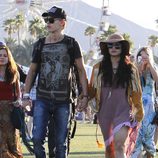 Austin Butler y Vanessa Hudgens en el Coachella Festival