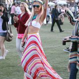 Paris Hilton en el Coachella Festival