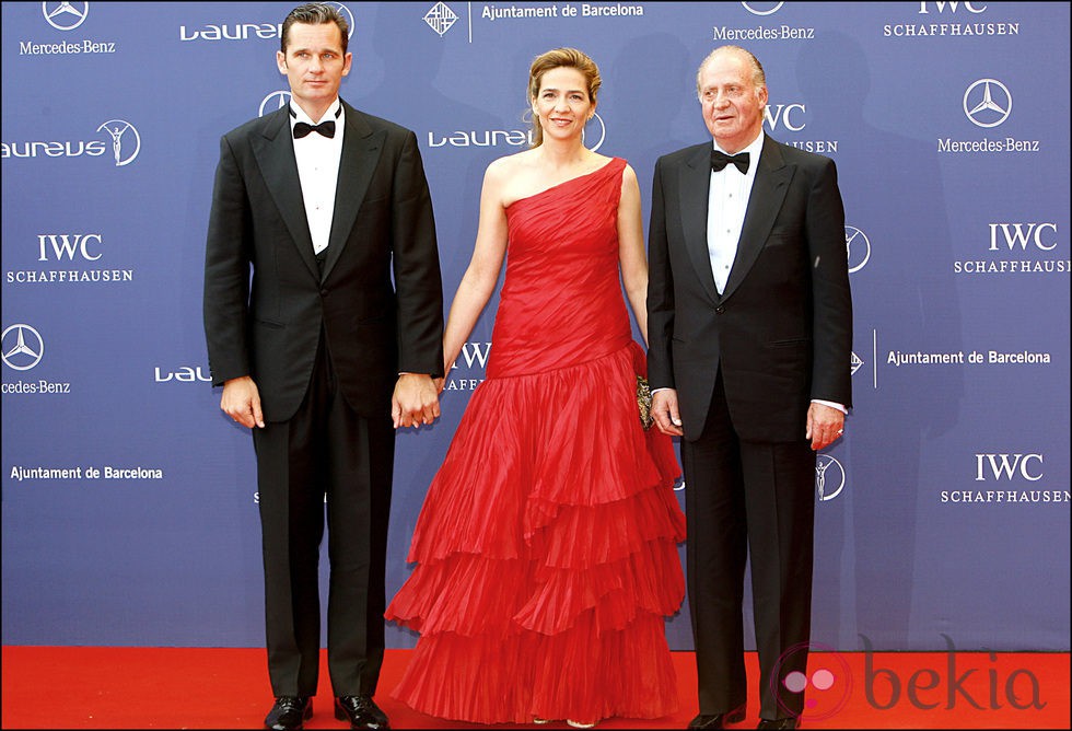 La Infanta Cristina, Iñaki Urdangarín y el Rey Juan Carlos