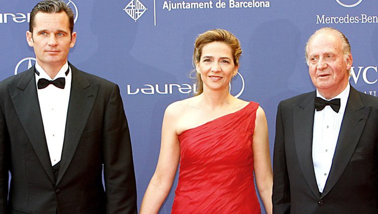 La Infanta Cristina, Iñaki Urdangarín y el Rey Juan Carlos