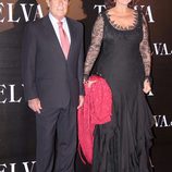 Curro Romero y Carmen Tello en los Premios Telva en Sevilla