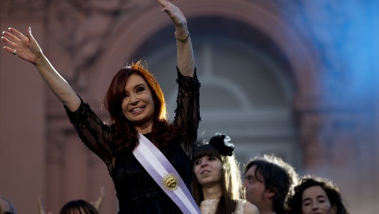 Cristina Kirchner presidenta de Argentina
