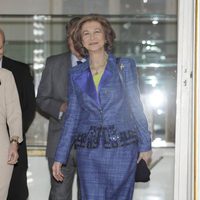La Reina Sofía inaugura una exposición en el Palacio Real